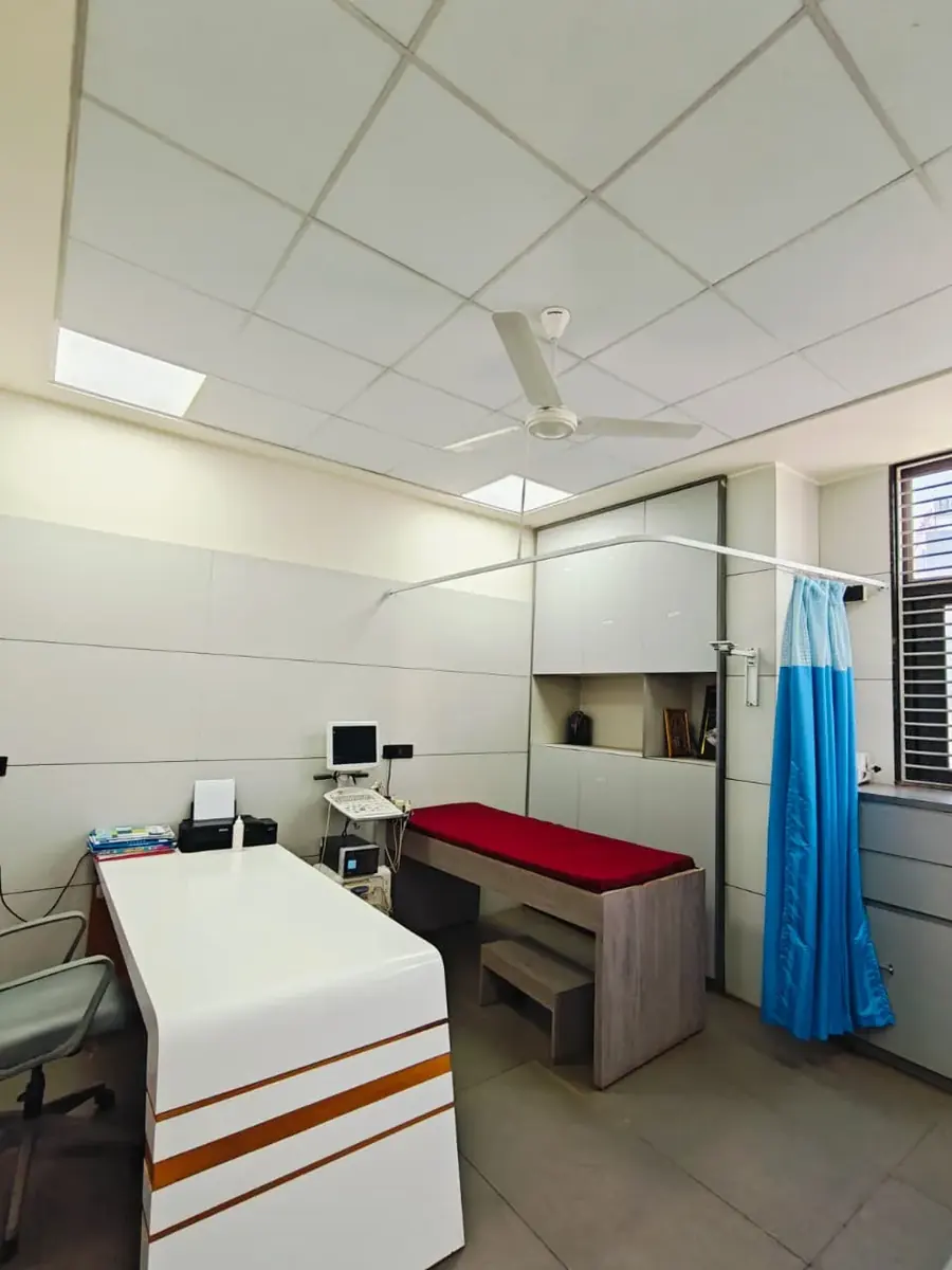 Sonography at Pluto Hospital, Himatnagar