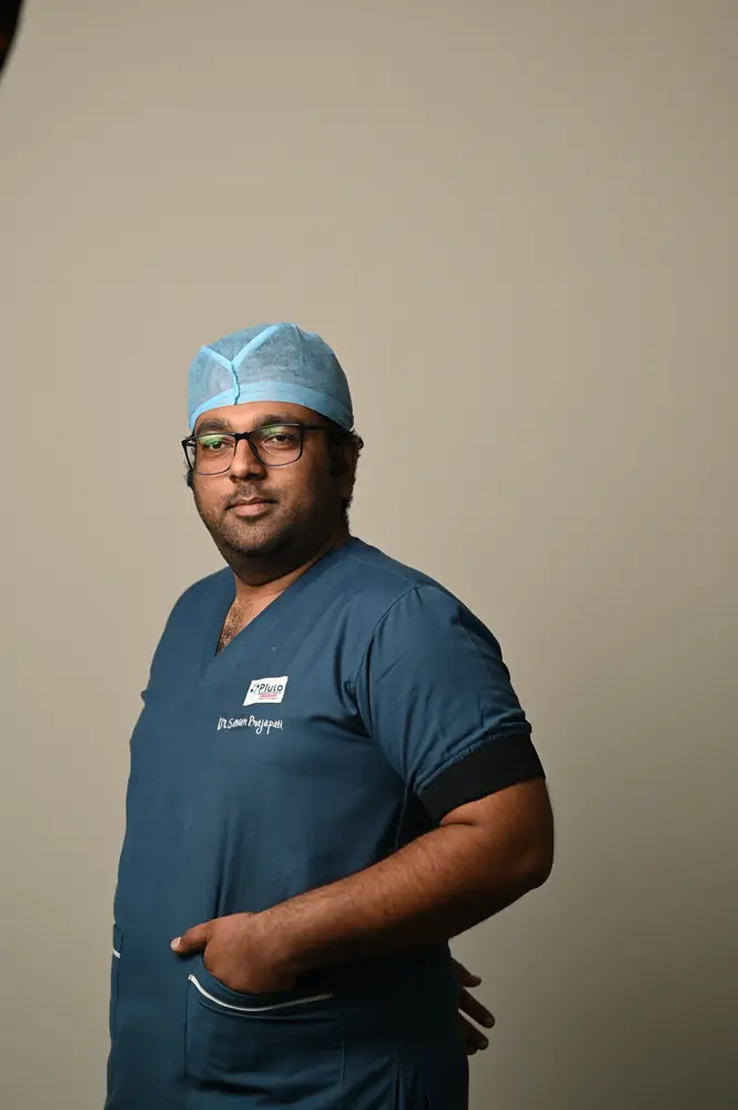 Dr. Charudatt Gor, physician at Pluto Hospital, Himatnagar