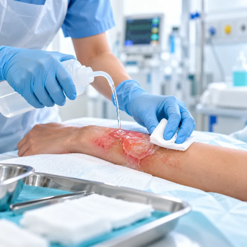 Burns – Pluto Hospital, Himatnagar