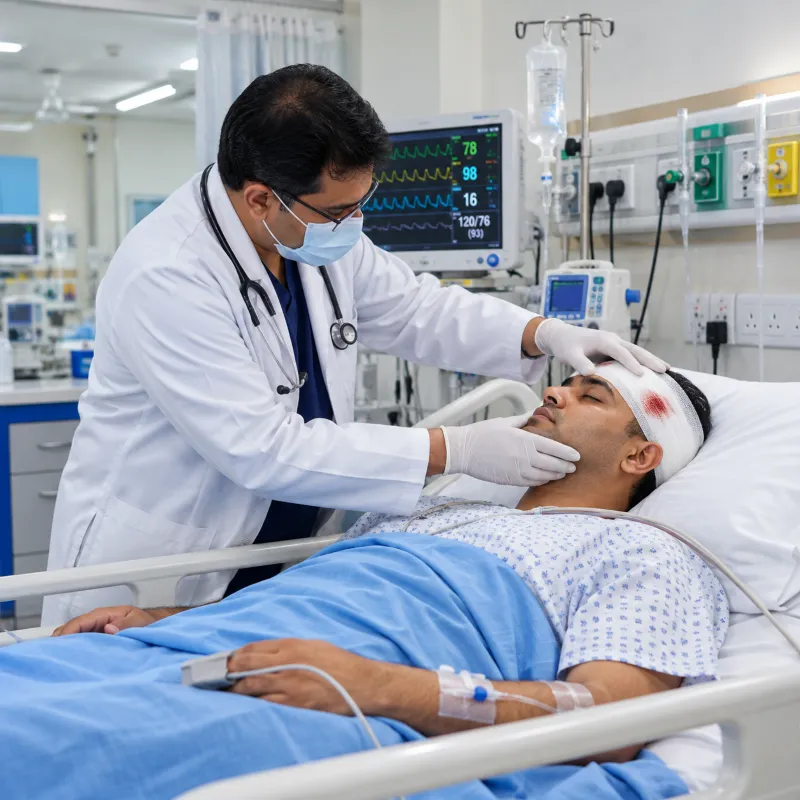Head Injuries – Pluto Hospital, Himatnagar