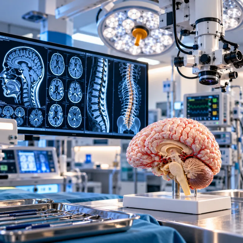 Neurosurgery at Pluto Hospital, Himatnagar