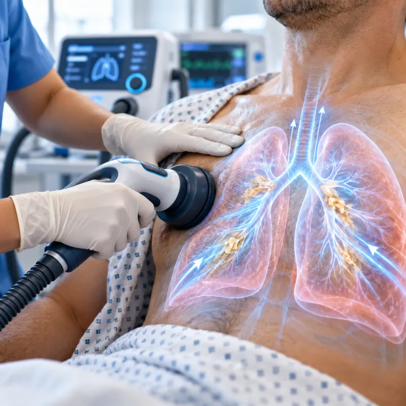 Chest Physiotherapy – Pluto Hospital, Himatnagar